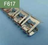 F617 電磁波シールド フィンガーストリップガスケット