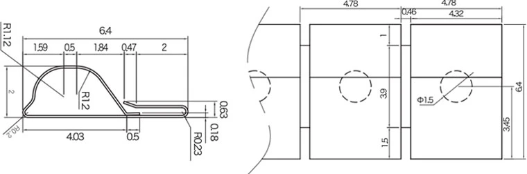F619 電磁波シールド フィンガーストリップガスケット