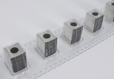 タッチスイッチガスケット リールキャリア梱包