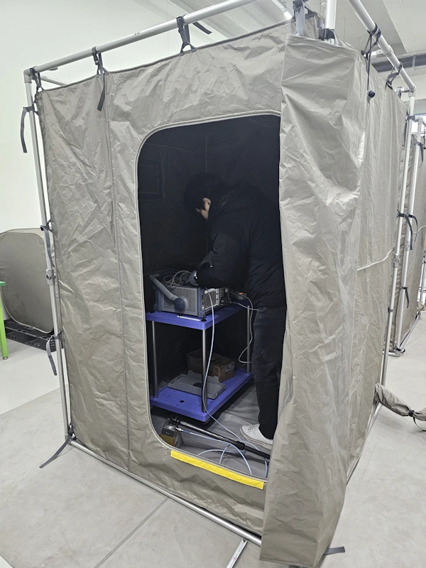 ルームタイプシールドテント適用例-1